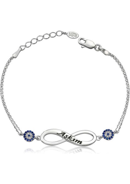 925 Ayar Gümüş Sonsuzluk Aşkım Bileklik