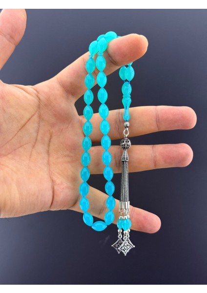 4,6 gr 925 Ayar Gümüş Püskül Suat Yeşilyurt Uçak Camı Beyzi Kesim 7X11 fiyatları