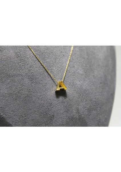 14 Ayar Altın A Harfi Kolye Zinciriyle Beraber indirimleri