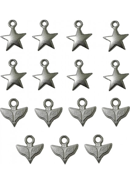 Fermuar Başlık Ucu 15 Adet Gümüş Rengi Kullanım Alanı Mont Çanta Pantolon