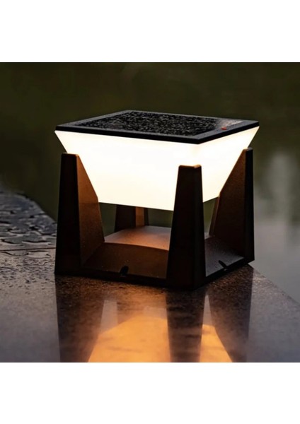 Uzmlight Adal Solar LED Armatürü Set Üstü 30W 3000K-4000K-6500K IP54 Kare ( Kumandalı) fiyatları