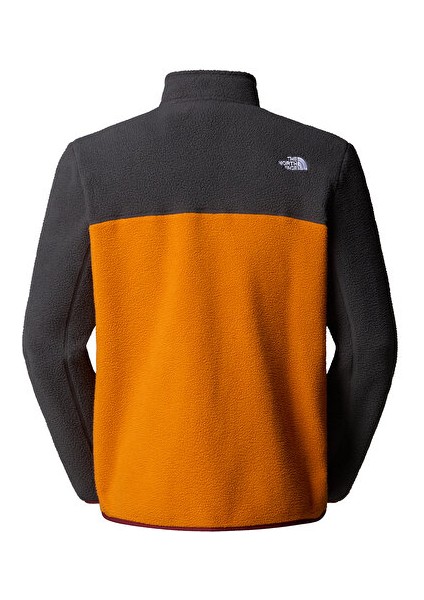 M Yumiori Full Zip Erkek Outdoor Polar Ceket NF0A883REOD1 Turuncu fiyatları