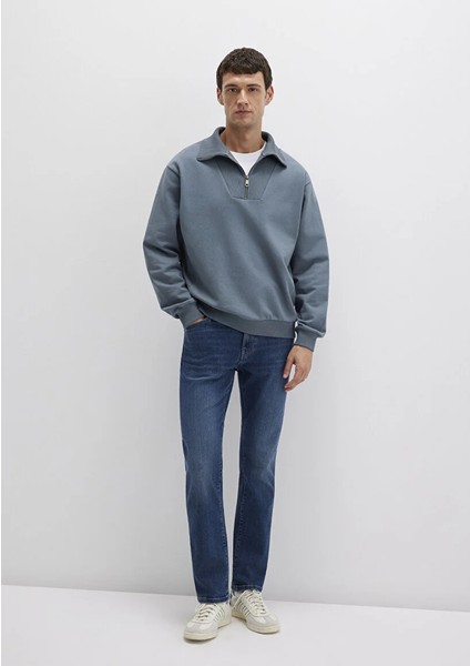Martin Premium Blue Gölgeli Koyu Mavi Jean Pantolon 0037888222