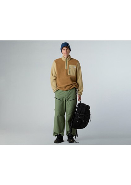 M Yumiori 1/4 Zip Erkek Outdoor Çeyrek Fermuarlı Polar Ceket NF0A883SEVO1 Kahverengi indirimleri