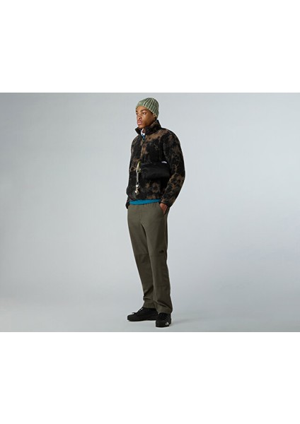 M Extreme Pile 2 Pullover -Print Erkek Outdoor Çeyrek Fermuarlı Polar Üst NF0A8EEPD7O1 Siyah indirimleri
