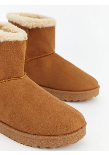 Lcw Steps Bej Süet Görünümlü Kadın Bot modelleri