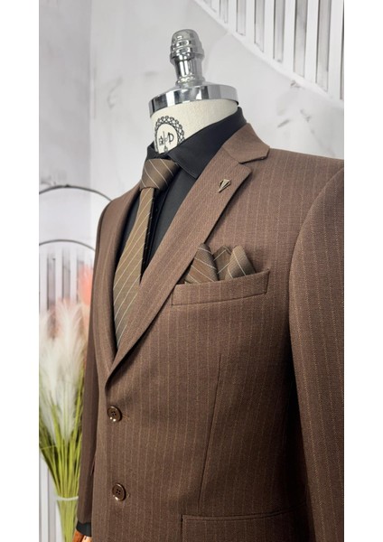 Slim Fit Mono Yaka Takım Elbise fiyatları