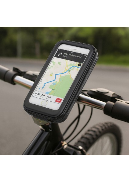 Su Geçirmez Telefon Tutucu Bisiklet & Motosiklet – 6.7 Inç Uyumlu, Dokunmatik Ekranlı, Kolay Montaj indirimleri