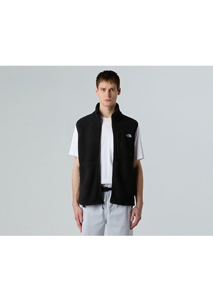 M Yumiori Vest Erkek Outdoor Polar Yelek NF0A8B65JK31 Siyah modelleri