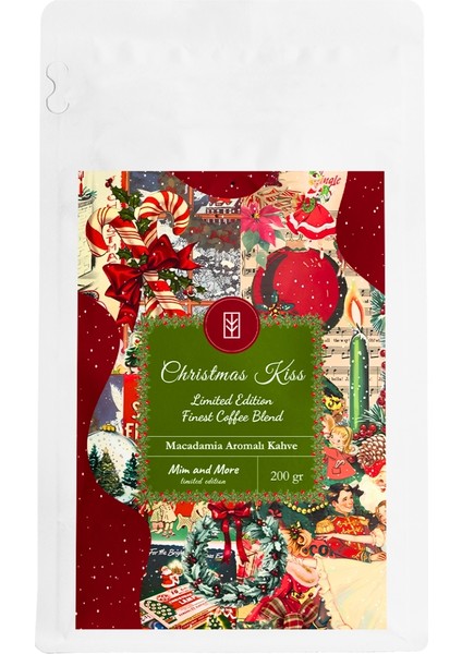 Christmas Kiss 2025 Coffee – Macadamia Aromalı Filtre Kahve, 200 gr