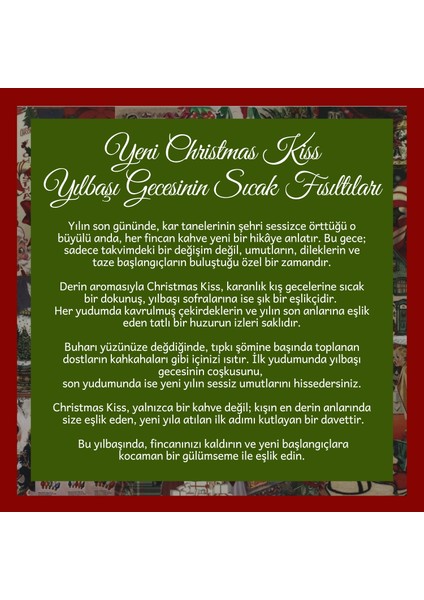 Christmas Kiss 2025 Coffee – Macadamia Aromalı Filtre Kahve, 200 gr