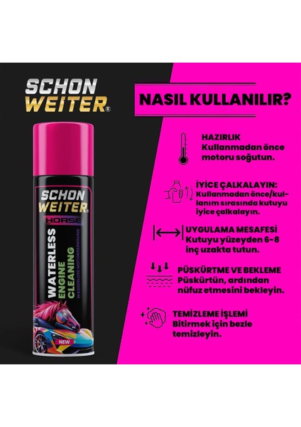 Susuz Motor Temizleme Spreyi 500 ml modelleri