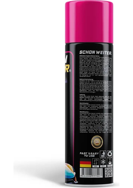 Susuz Motor Temizleme Spreyi 500 ml