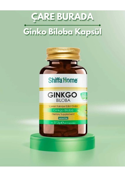 Ginkgo Biloba 60 Kapsül