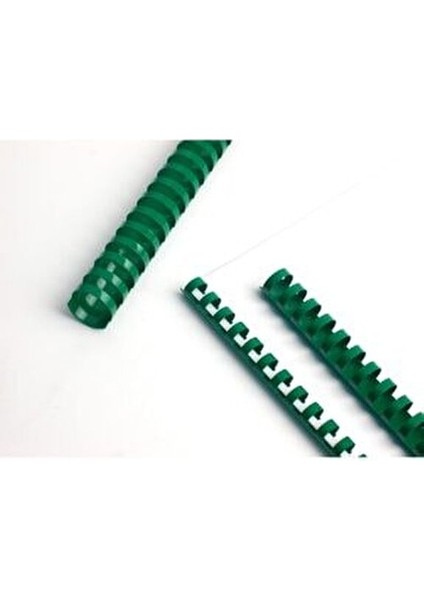 Beyaz Plastik Spiral 25 Mm 50 Adet Ciltleme İşlemleri İçin Uygun