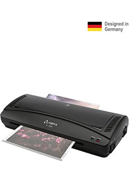 A230 Plus 4in1 Laminasyon Makinesi A4 Siyah Renk 2 Yıl Garanti ile