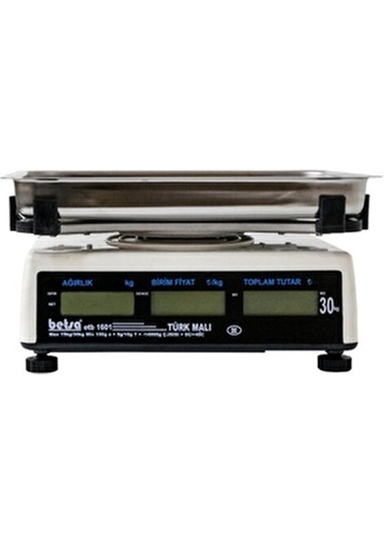 ETB-1601 60KG Kapasiteli Dijital Terazi Otomatik Sıfırlama ve Dara Alma Özellikleri