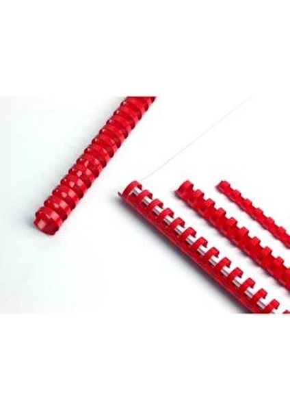 Plastik Spiral 32 Mm 50'li Beyaz Ciltleme İçin Uygun Kalınlık 300-320 Sayfa