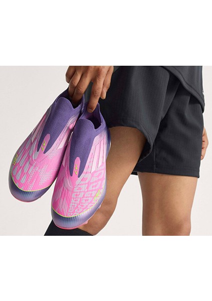 F50 Elite Ll Fg Lamine Erkek Çim Zemin Kramponu JS0560 Pembe