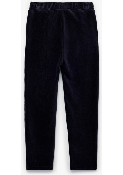Beli Bağlamalı Cep Detaylı Basic Kadife Pantolon fiyatları
