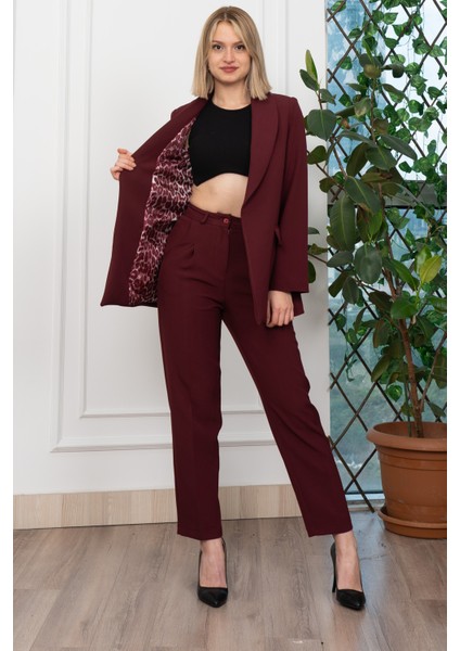 Astarı Desenli Klasik Ceket Pantolon Takım 1273 fiyatları