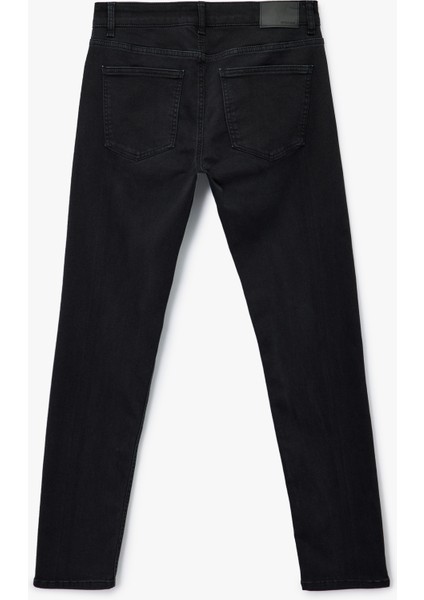 Düğmeli Normal Bel Slim Fit Jean Pantolon - Brad Jean fiyatları