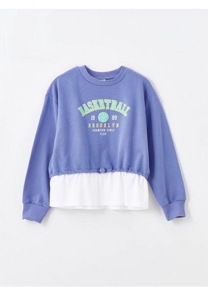 Lcw Kids Lila Bisiklet Yaka Kız Çocuk Eşofman Takım fiyatları