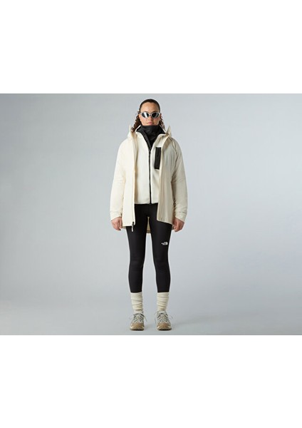 W Hikesteller Parka Shell Jacket Kadın Outdoor Parka NF0A8DZ1QLI1 Beyaz