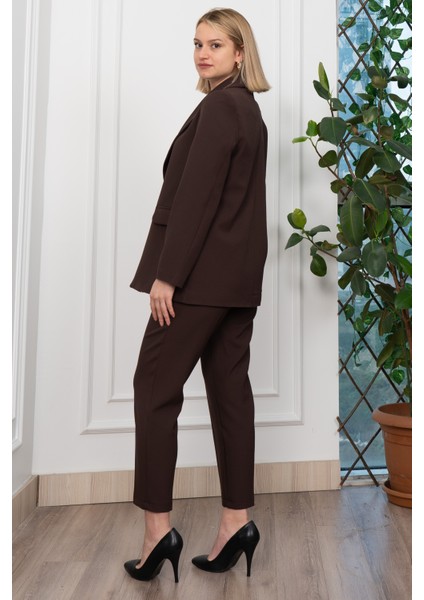 Astarı Desenli Klasik Ceket Pantolon Takım 1273 indirimleri