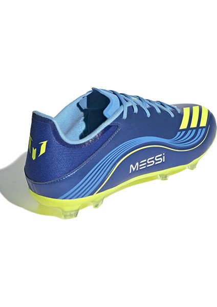 F50 Messi League Fg/mg Erkek Çoklu Çim Zemin Kramponu JP7447 Mavi indirimleri