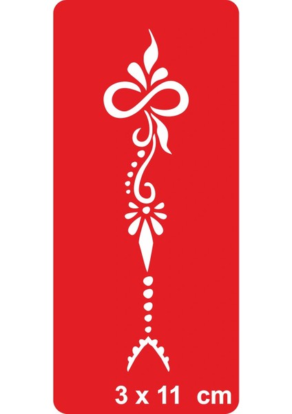 Kına Motifi 52 Tattoo Geçici Dövme Şablonları Kına Kalıpları