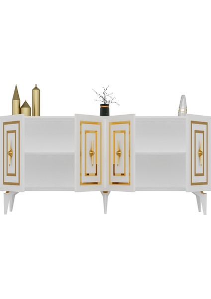 Violact (KB150) Konsol Beyaz-Altın modelleri