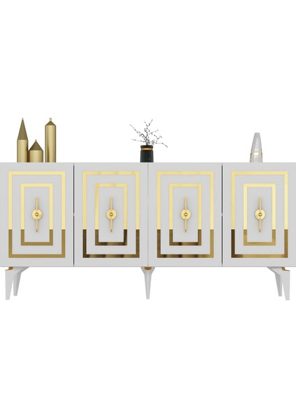 Violact (KB150) Konsol Beyaz-Altın fırsatları