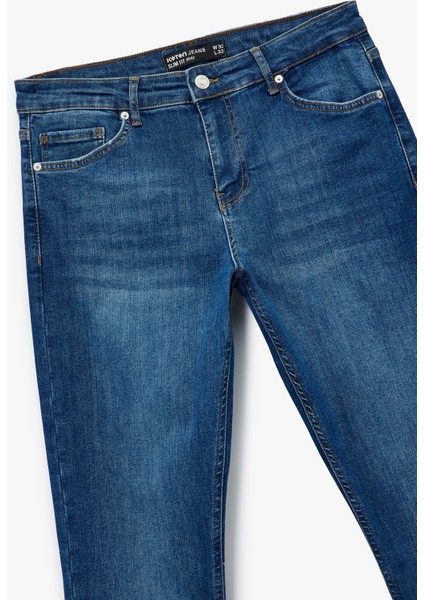 Pamuklu Normal Bel Slim Fit Jean Pantolon - Brad Jean modelleri