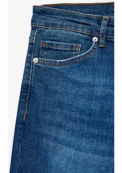 Pamuklu Normal Bel Slim Fit Jean Pantolon - Brad Jean indirimleri