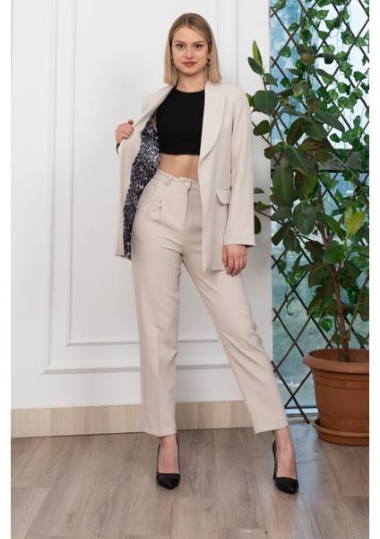 Astarı Desenli Klasik Ceket Pantolon Takım 1273 fiyatları