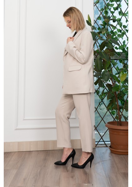 Astarı Desenli Klasik Ceket Pantolon Takım 1273 indirimleri