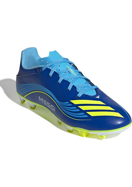 F50 Messi Club Fg/mg Erkek Çoklu Çim Zemin Kramponu JP7444 Mavi modelleri