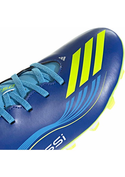 F50 Messi Club Fg/mg Erkek Çoklu Çim Zemin Kramponu JP7444 Mavi