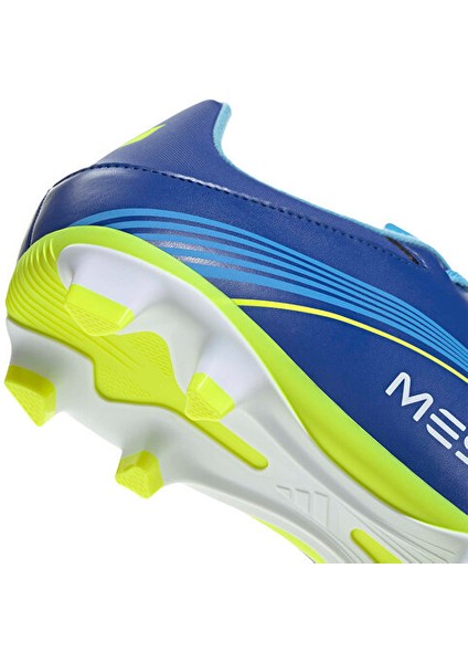 F50 Messi Club Fg/mg Erkek Çoklu Çim Zemin Kramponu JP7444 Mavi