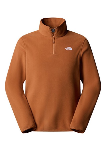 M Glacier Fleece 1/4 Zip Jacket Kadın Outdoor Parka NF0A8D0QBOE1 Kırmızı