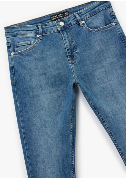 Normal Bel Pamuklu Skinny Fit Jean Pantolon - Michael Jean modelleri