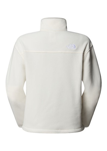 W Glacier Fleece 1/2 Zip Short Jacket Kadın Outdoor Çeyrek Fermuarlı Polar Üst NF0A8D2CQLI1 Beyaz fiyatları