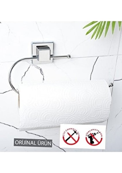 Kare Yapışkanlı Kağıt Havluluk Metal 27 cm x 13 cm indirimleri