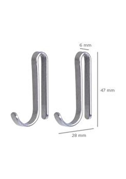 Krom Banyo Aksesuarı 2'li Kanca fiyatları