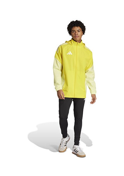TIRO25C Aw Jkt Erkek Futbol Antrenman Yağmurluk JI8958 Sarı fırsatları