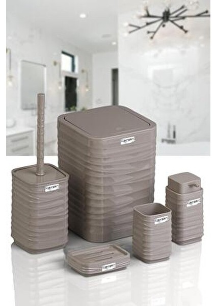 Luna Vizon Kare 5'li Banyo Seti fiyatları