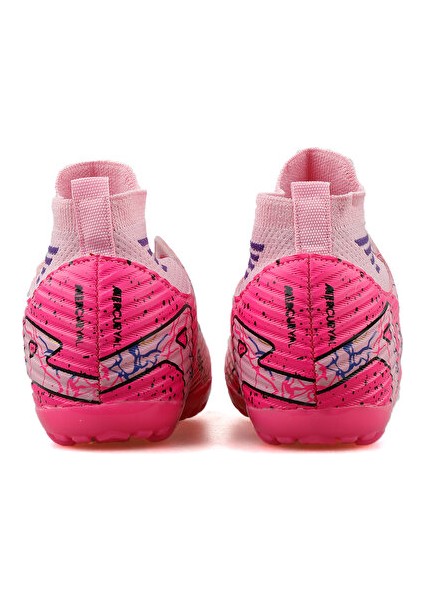 Mhs-Pembe-Mor Erkek Halı Saha Ayakkabısı Pembe fırsatları