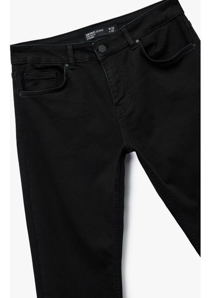 Cepli Normal Bel Straight Fit Jean Pantolon - Mark Jean modelleri