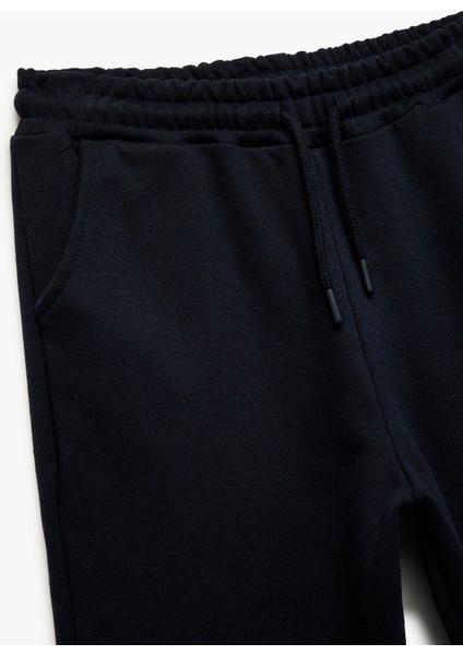 Beli Lastikli Baskı Detaylı Cepli Jogger Eşofman Altı modelleri